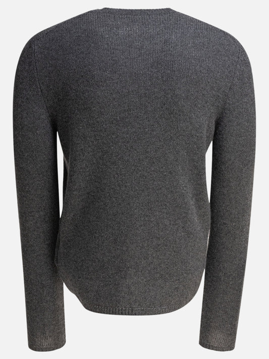 Crewneck sweaters Solid colour Grey - Prada Men | PLP | VIETTI Online Store | 2