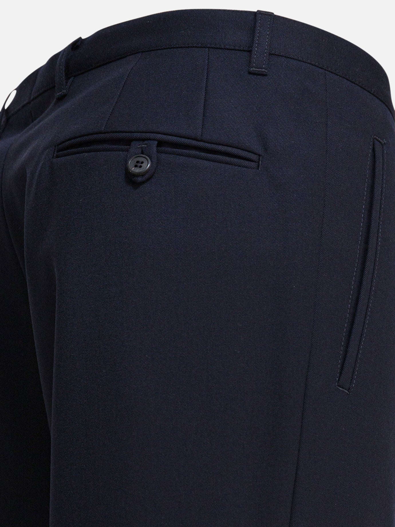 Leisure trousers Solid colour Blue - Prada Men | PDP | VIETTI Online Store | Zoom-Modal_4