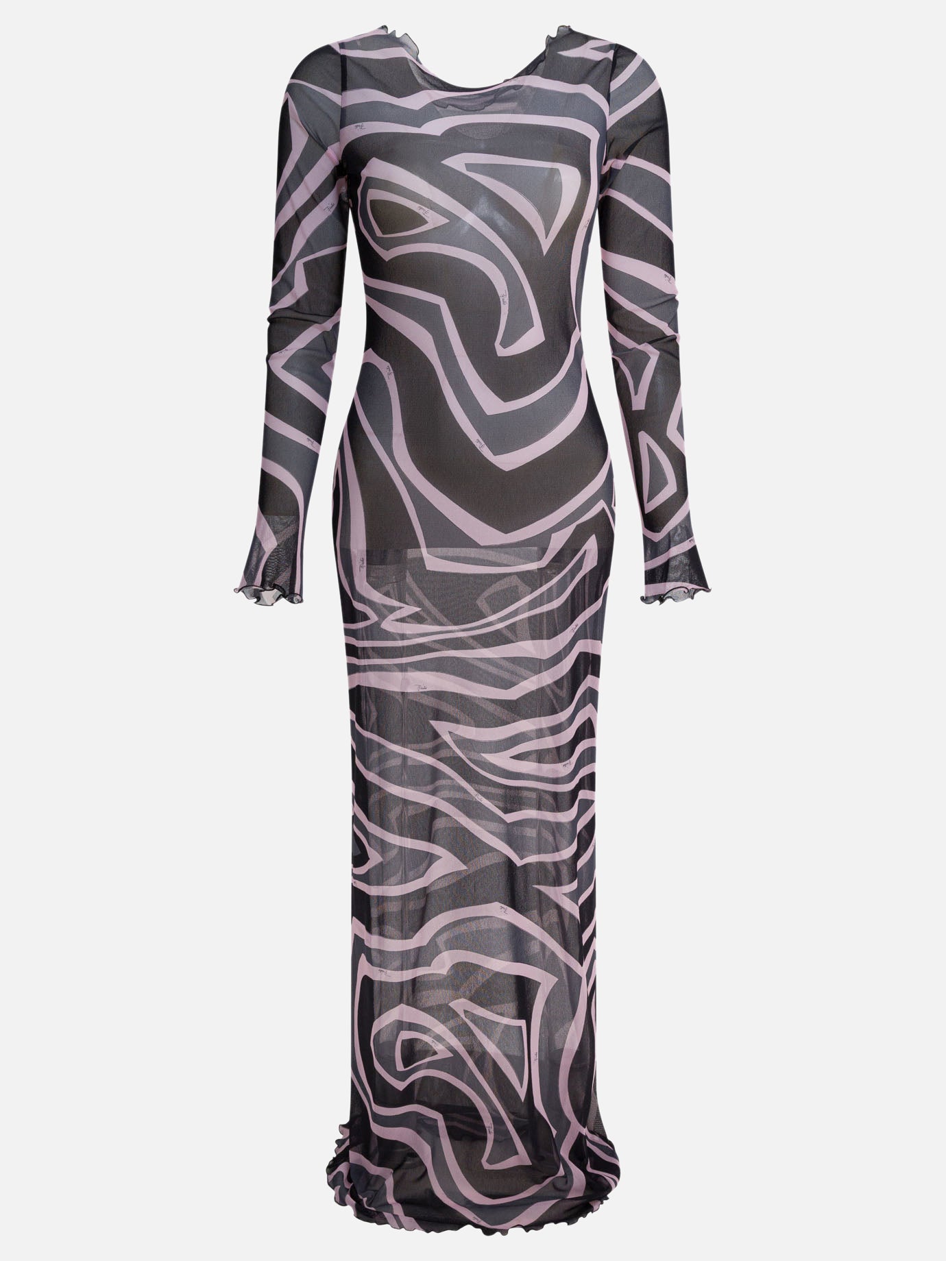 Pucci "Tulle" long dress Black - Women | VIETTI Online Store Pucci "Tulle" long dress Black - Women | VIETTI Online Store