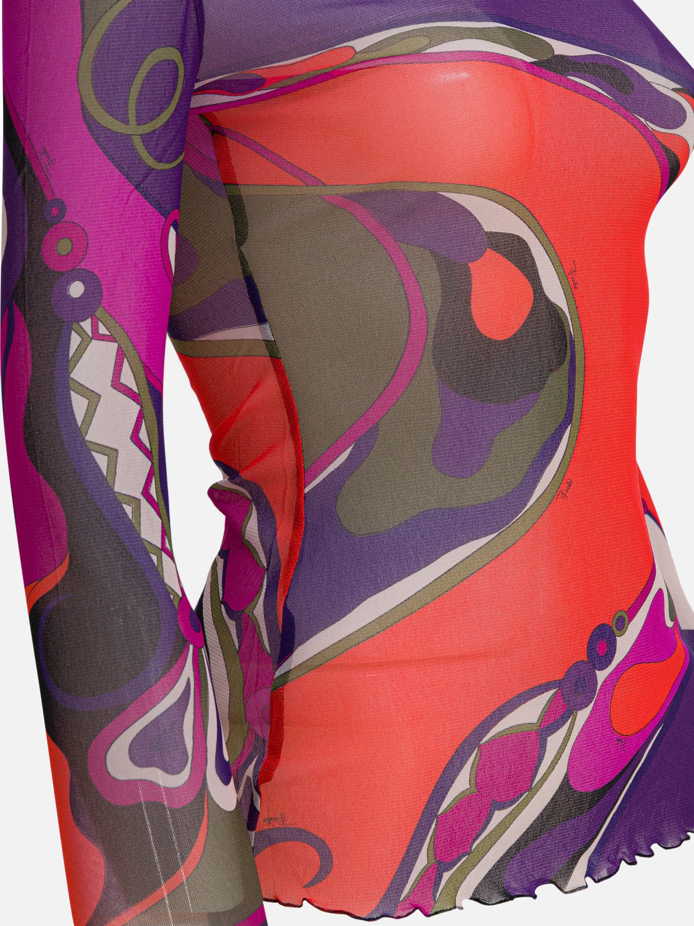 T-shirt lupetto Graphics Viola - Pucci Donna | PDP | VIETTI Online Store | Zoom-Modal_4