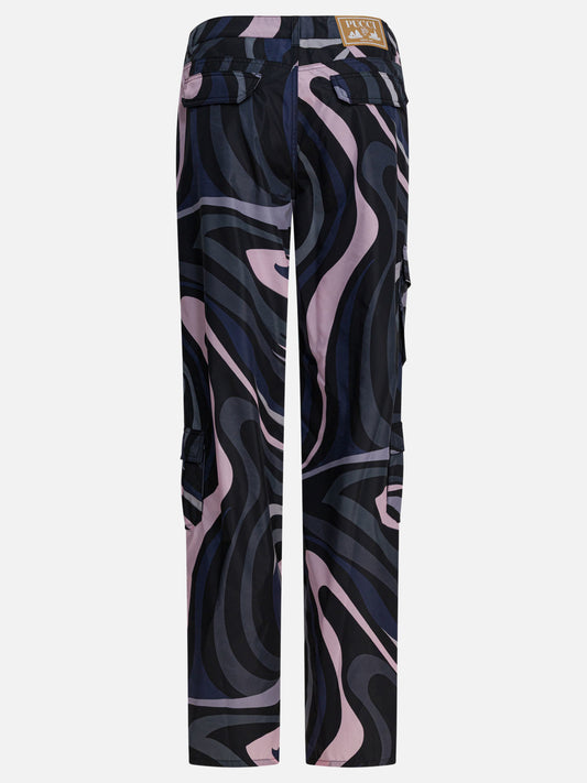 Pantaloni cargo & parachute Graphics Nero - Pucci Donna | PLP | VIETTI Online Store | 2