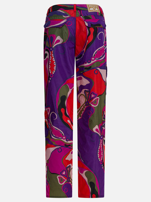 Cargo & parachute trousers Graphics Purple - Pucci Women | PLP | VIETTI Online Store | 2
