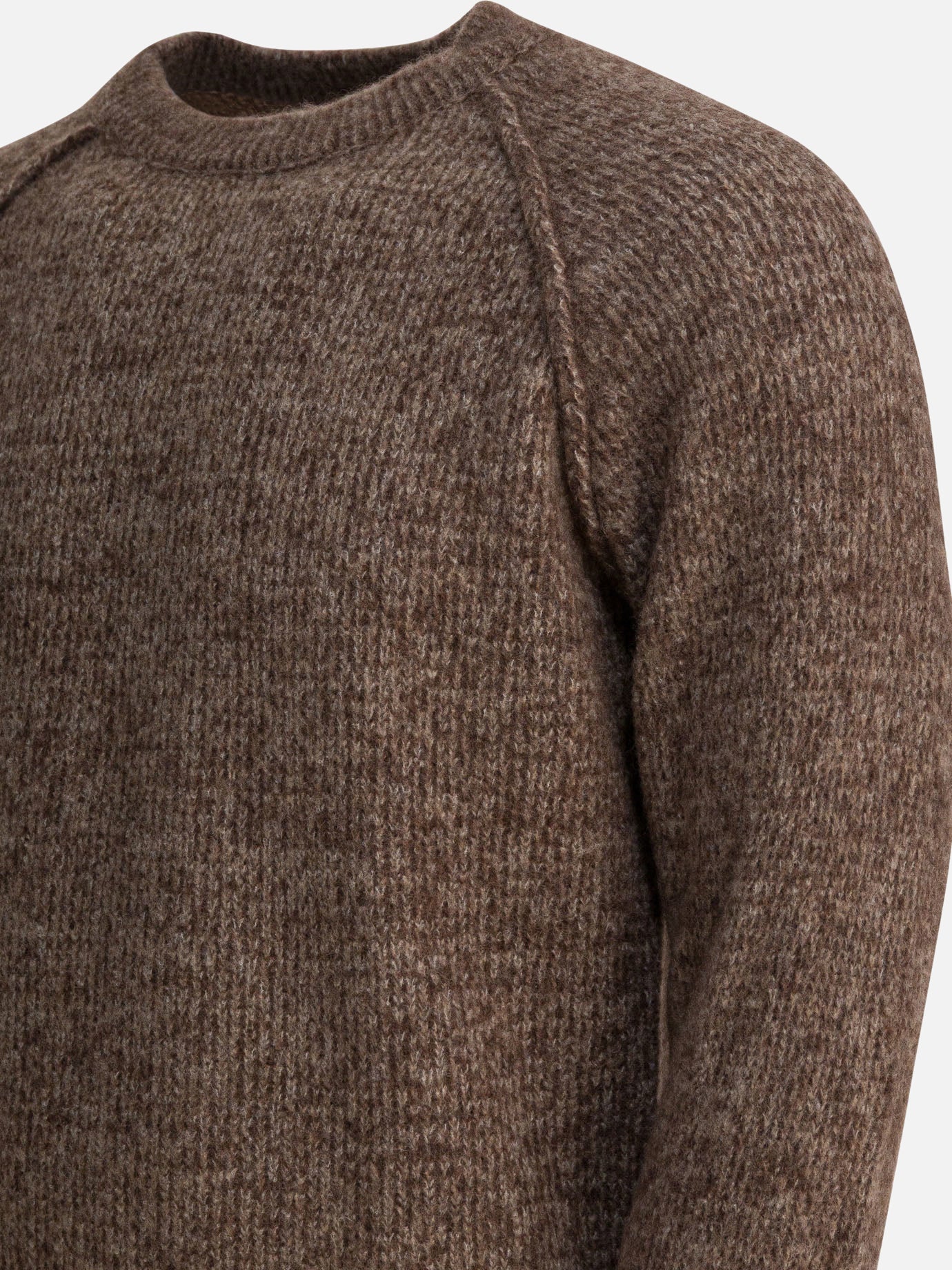 Maglioni girocollo Solid colour Marrone - Rakkì Uomo | PDP | VIETTI Online Store | Zoom-Modal_4