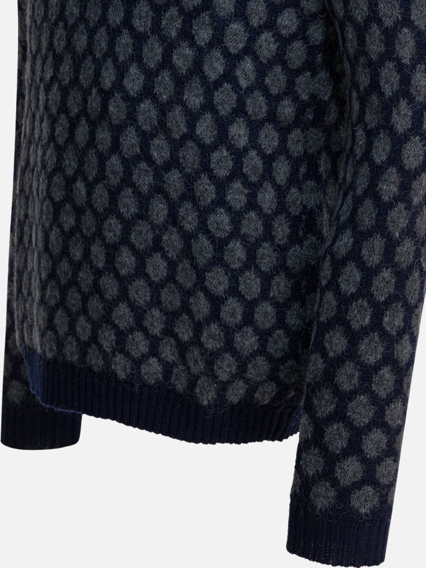 Crewneck sweaters Textured knit Blue - Rakkì Men | PDP | VIETTI Online Store | Zoom-Modal_4