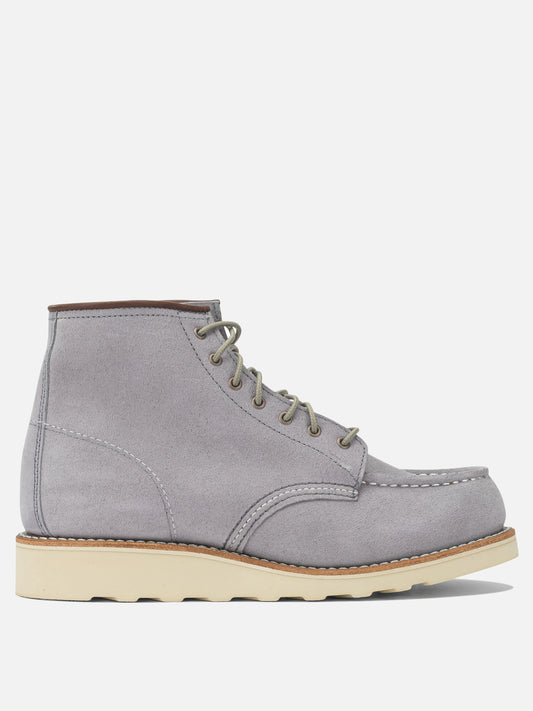 Red Wing Shoes "6'' Moc Toe 3300 Dusty Lavender Abilene" Lace-up ankle boots Purple