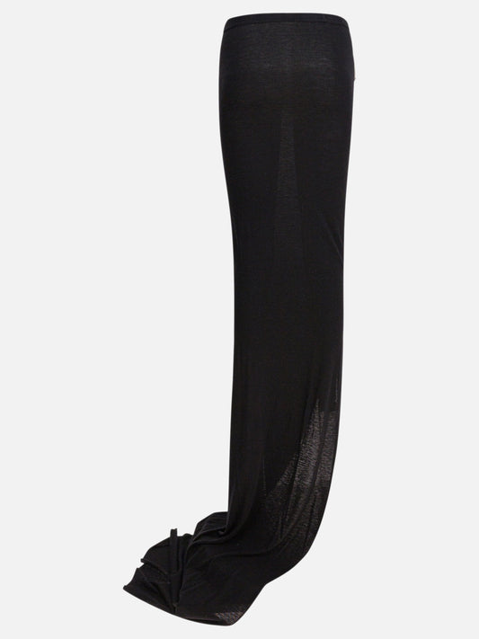 Long skirts Solid colour Black - Rick Owens Women | PLP | VIETTI Online Store | 2