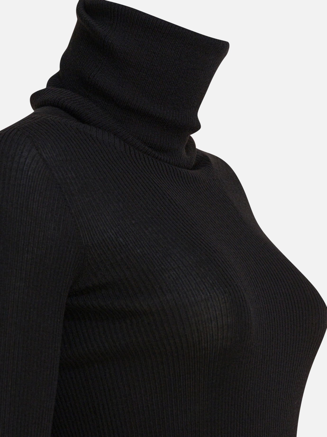 Turtleneck sweaters Solid colour Black - Rick Owens Women | PDP | VIETTI Online Store | Zoom-Modal_4