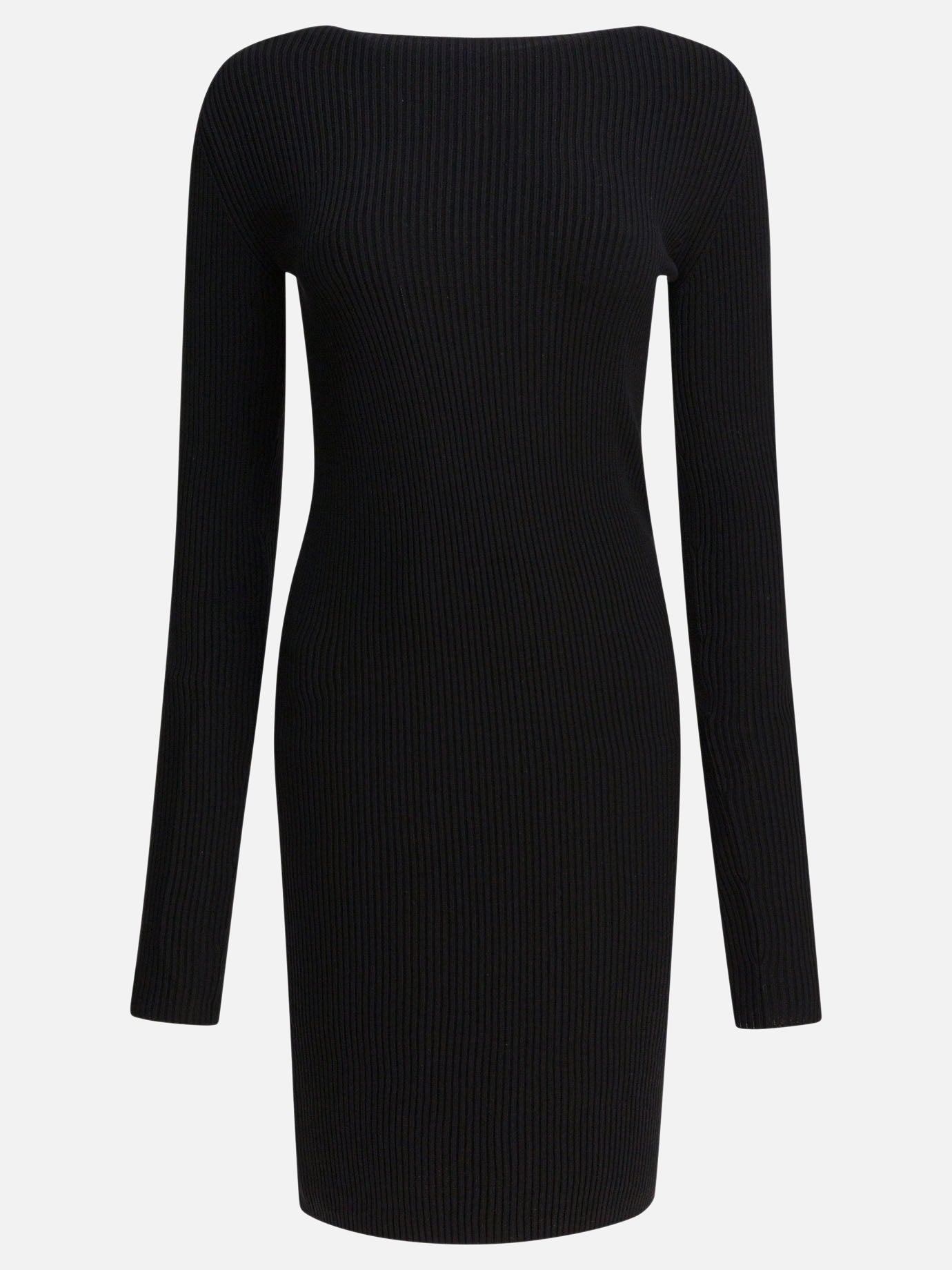 rick owens long sleeve dress RICK OWENS LILIES Long Sleeve Slip Gown in Forest