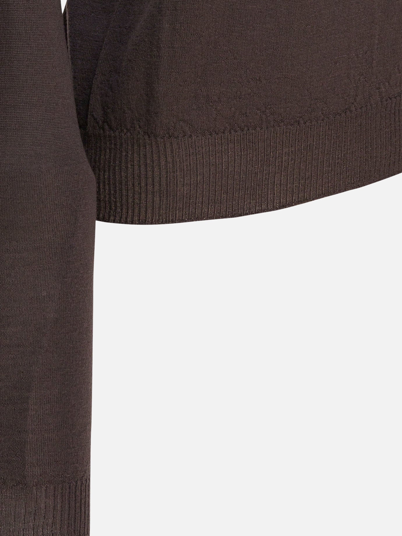 Crewneck sweaters Solid colour Brown - Rick Owens Women | PDP | VIETTI Online Store | Zoom-Modal_4