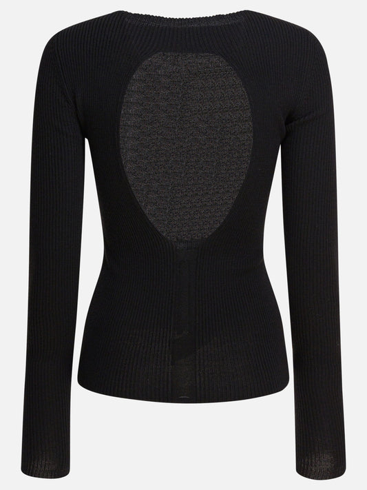 Boat neck sweaters Solid colour Black - Rick Owens Women | PLP | VIETTI Online Store | 2