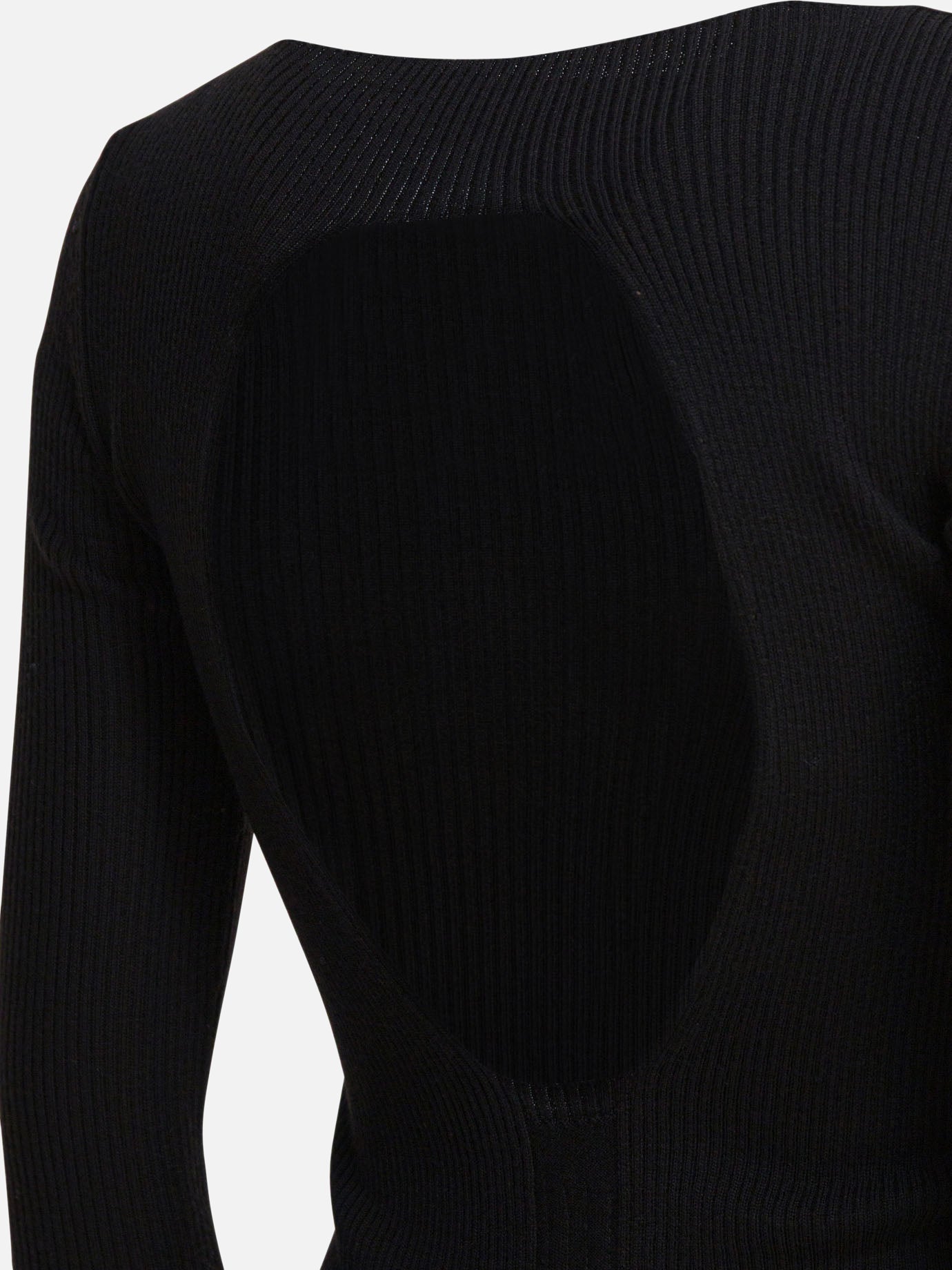Boat neck sweaters Solid colour Black - Rick Owens Women | PDP | VIETTI Online Store | Zoom-Modal_4