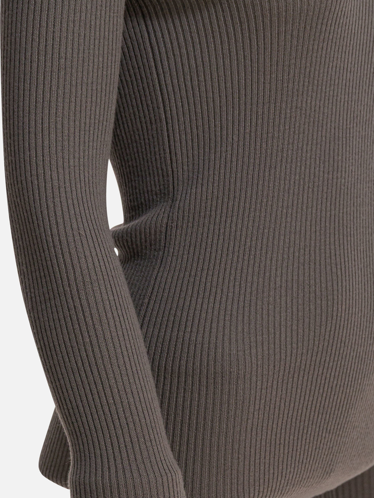 Rick Owens Ribbed sweater Grey