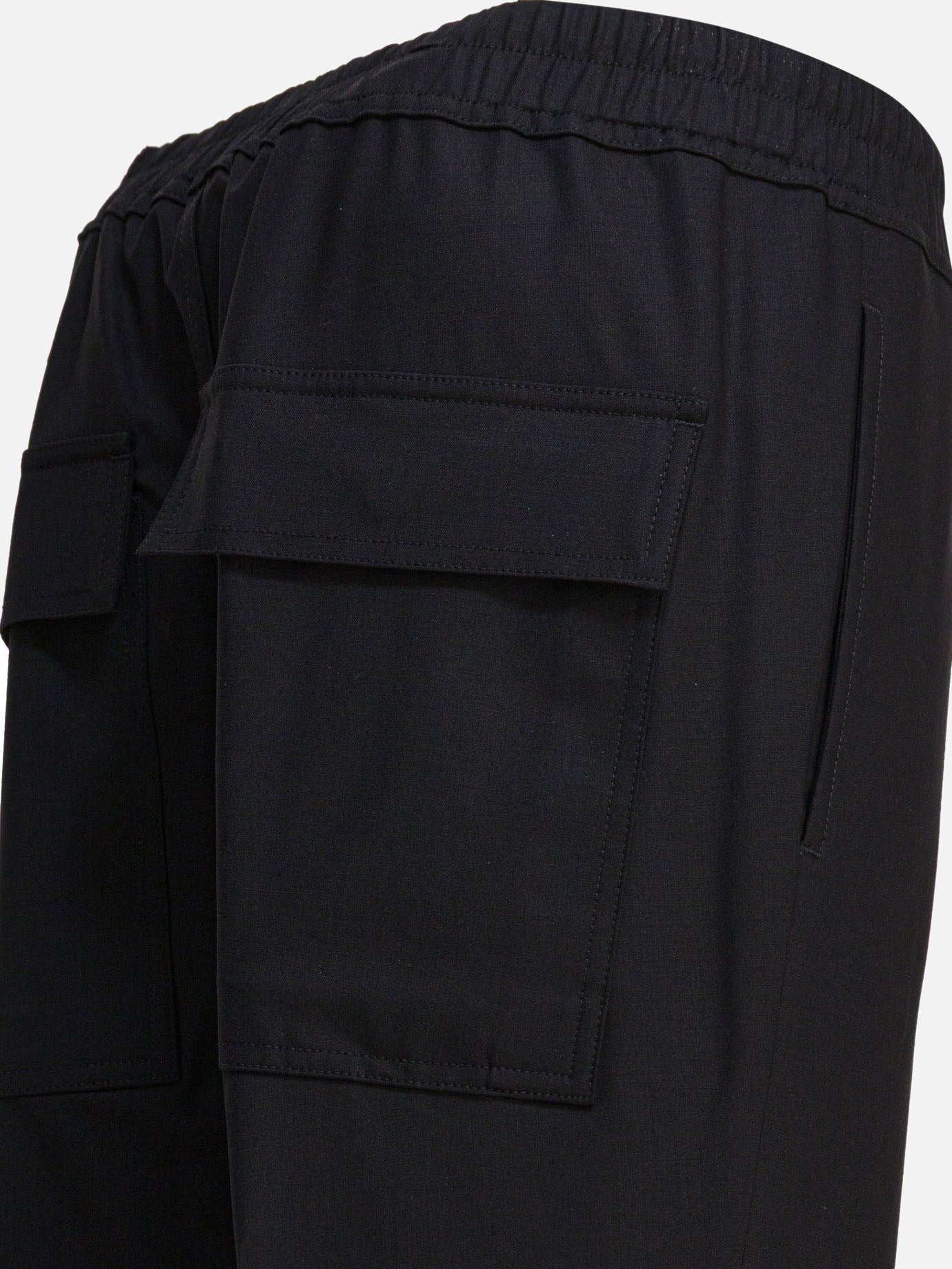 Leisure trousers Solid colour Black - Rick Owens Men | PDP | VIETTI Online Store | Zoom-Modal_4