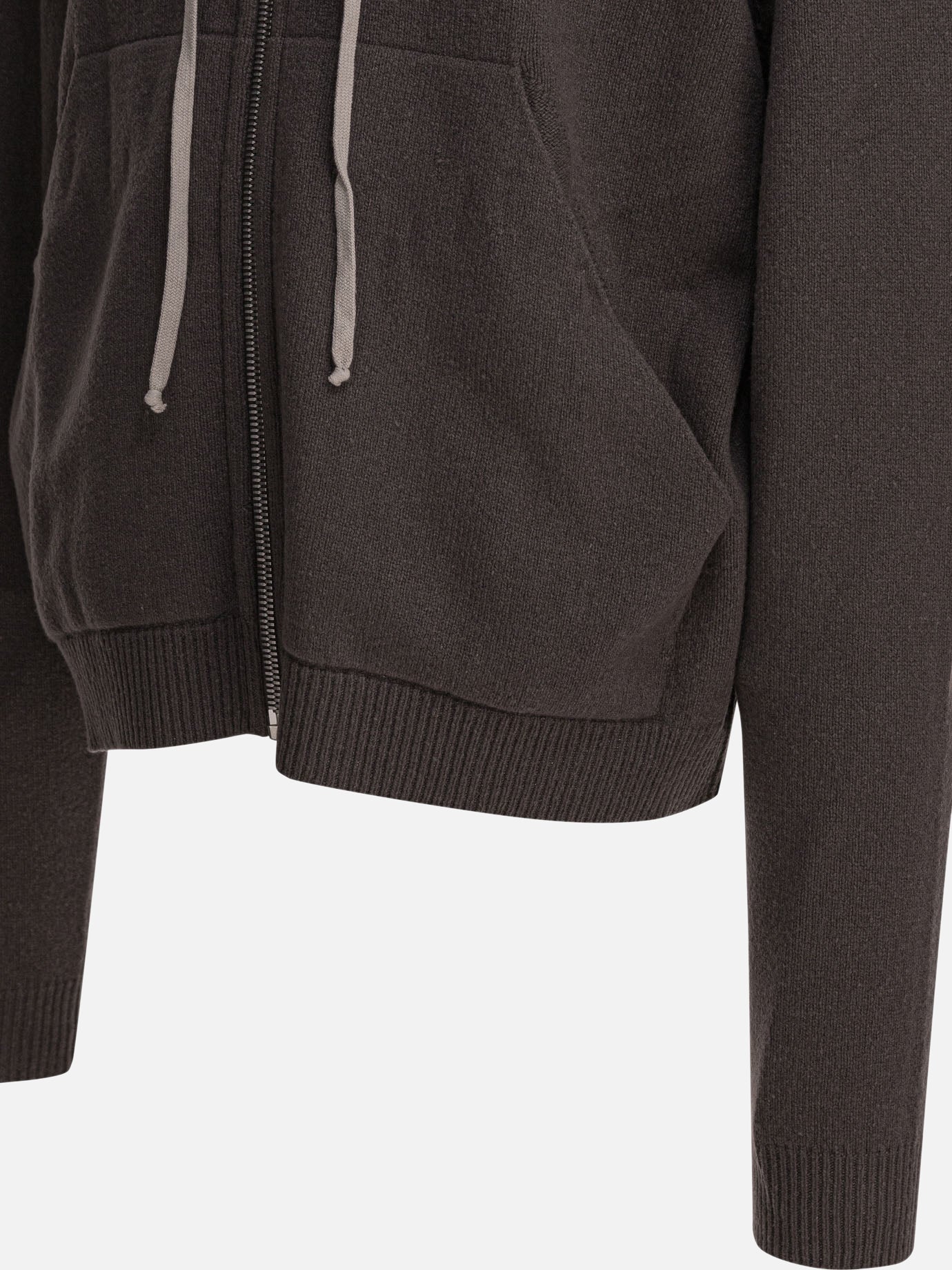 Zipped sweaters Solid colour Brown - Rick Owens Men | PDP | VIETTI Online Store | Zoom-Modal_4