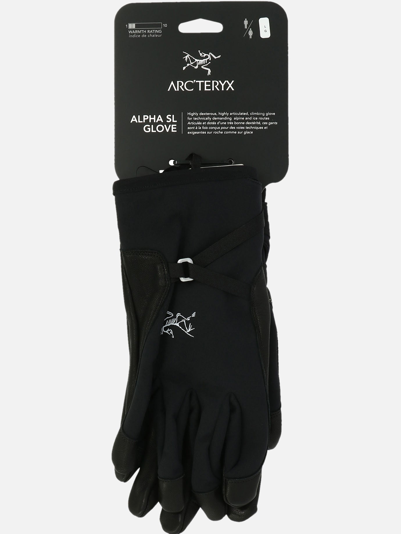 Guanti sportivi 100% polyester Nero - Arc'teryx Uomo | PDP | VIETTI Online Store | Zoom-Modal_2