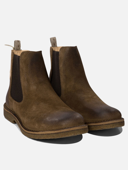 Pull-on boots 95% leather 5% elastane - 100% rubber Brown - Astorflex Men | PDP | VIETTI Online Store | 2