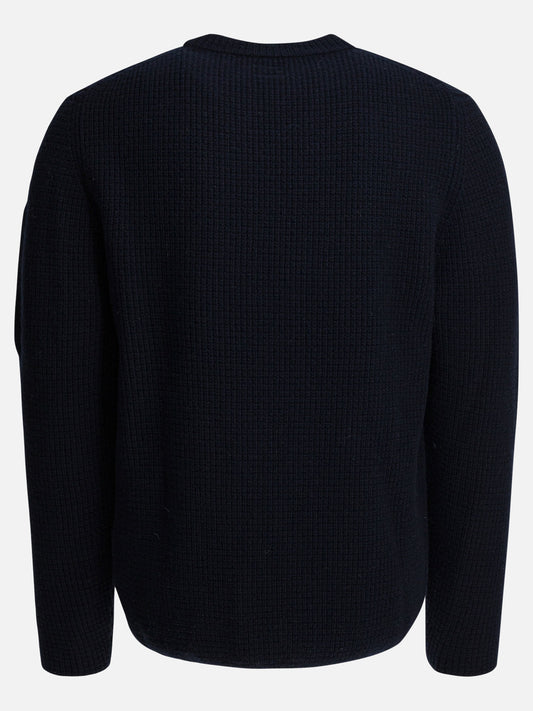 Crewneck sweaters Logo Blue - C.P. Company Men | PLP | VIETTI Online Store | 2