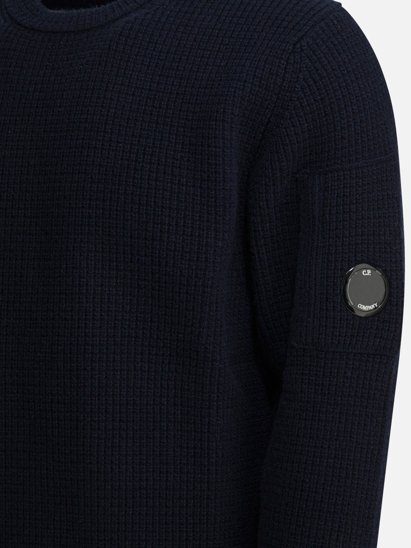 Crewneck sweaters Logo Blue - C.P. Company Men | PDP | VIETTI Online Store | Zoom-Modal_4