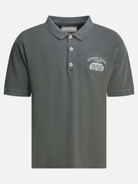 Gallery Dept. "Preamo" Polo shirt with buttons Grey