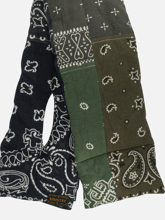 Classic scarves 100% cotton Green - KAPITAL Men | PLP | VIETTI Online Store | 2