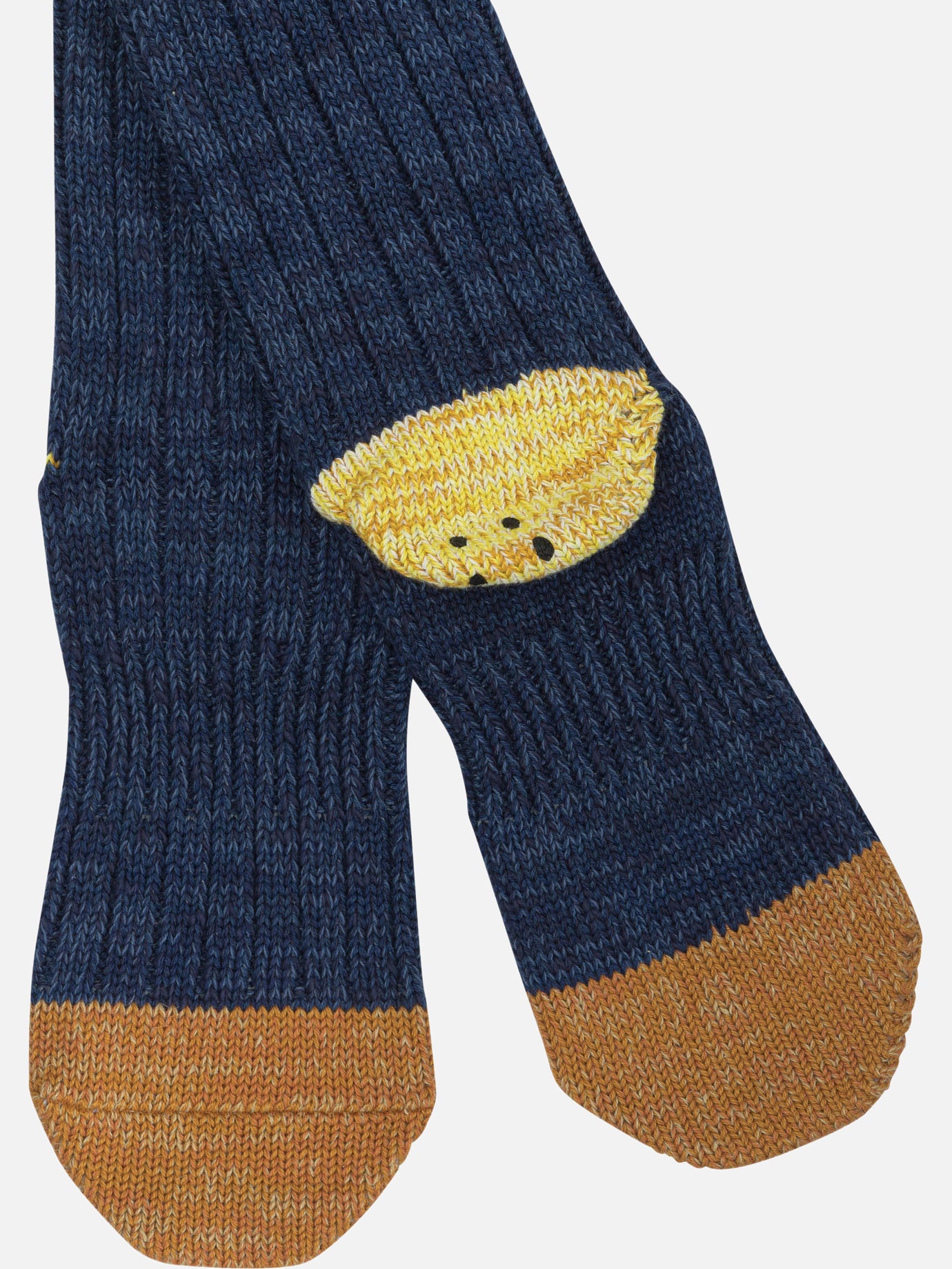 Classic socks 95% cotton 4% polyester 1% polyurethane Blue - KAPITAL Men | PDP | VIETTI Online Store | Zoom-Modal_2