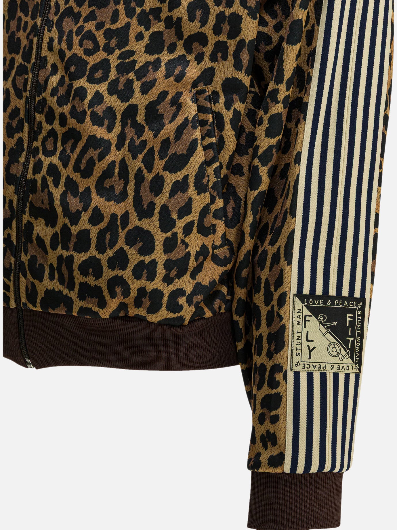 Full zip sweatshirts Animalier Brown - KAPITAL Men | PDP | VIETTI Online Store | Zoom-Modal_4