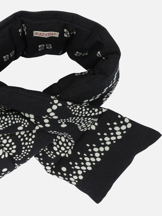 Classic scarves 70% rayon 30% cotton Black - KAPITAL Men | PLP | VIETTI Online Store | 2