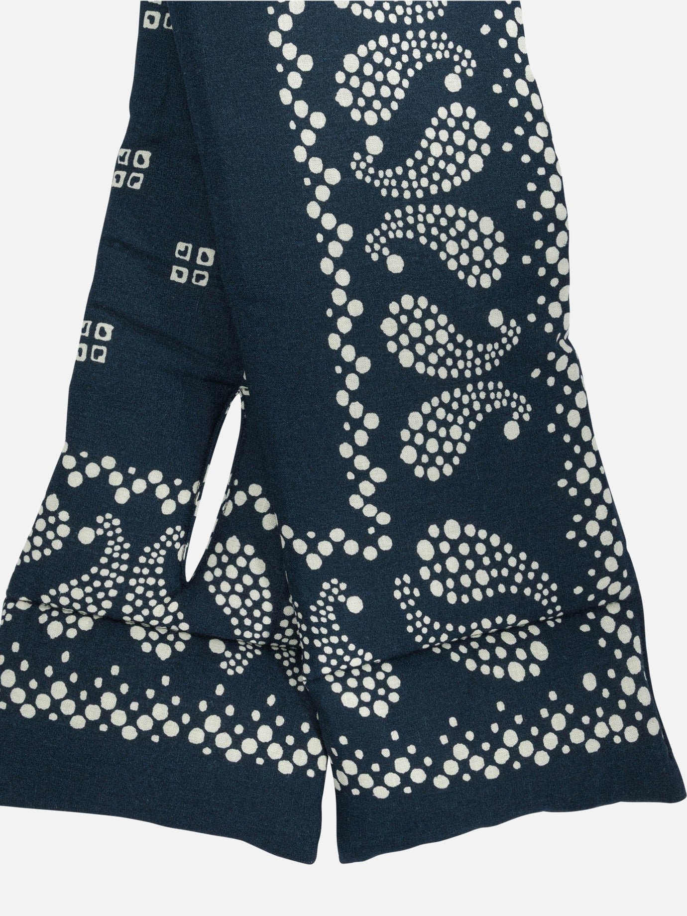 Classic scarves 70% rayon 30% cotton Blue - KAPITAL Men | PDP | VIETTI Online Store | Zoom-Modal_2