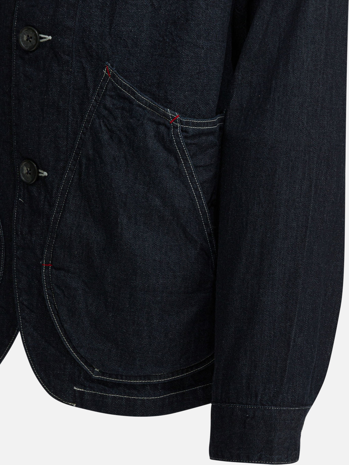 KAPITAL "Ringoman Coverall" Denim jacket Blue