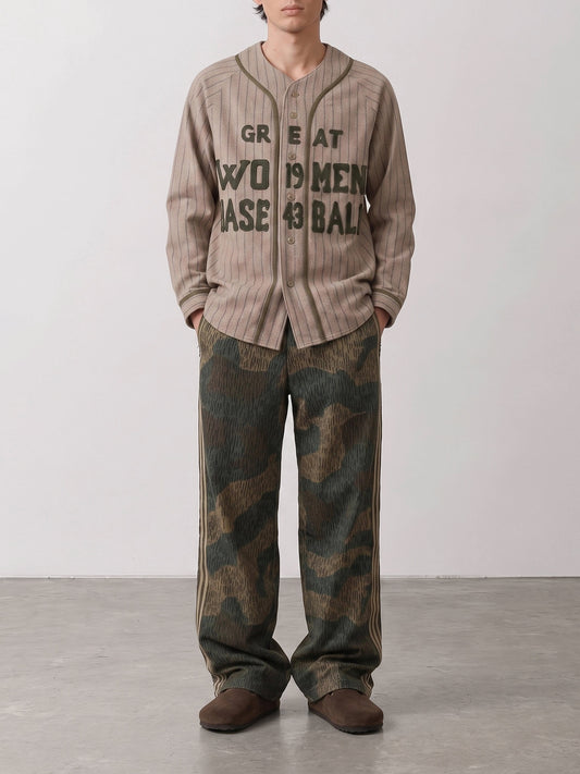 Overshirt jackets Pinstriped Beige - KAPITAL Men | PLP | VIETTI Online Store | 2