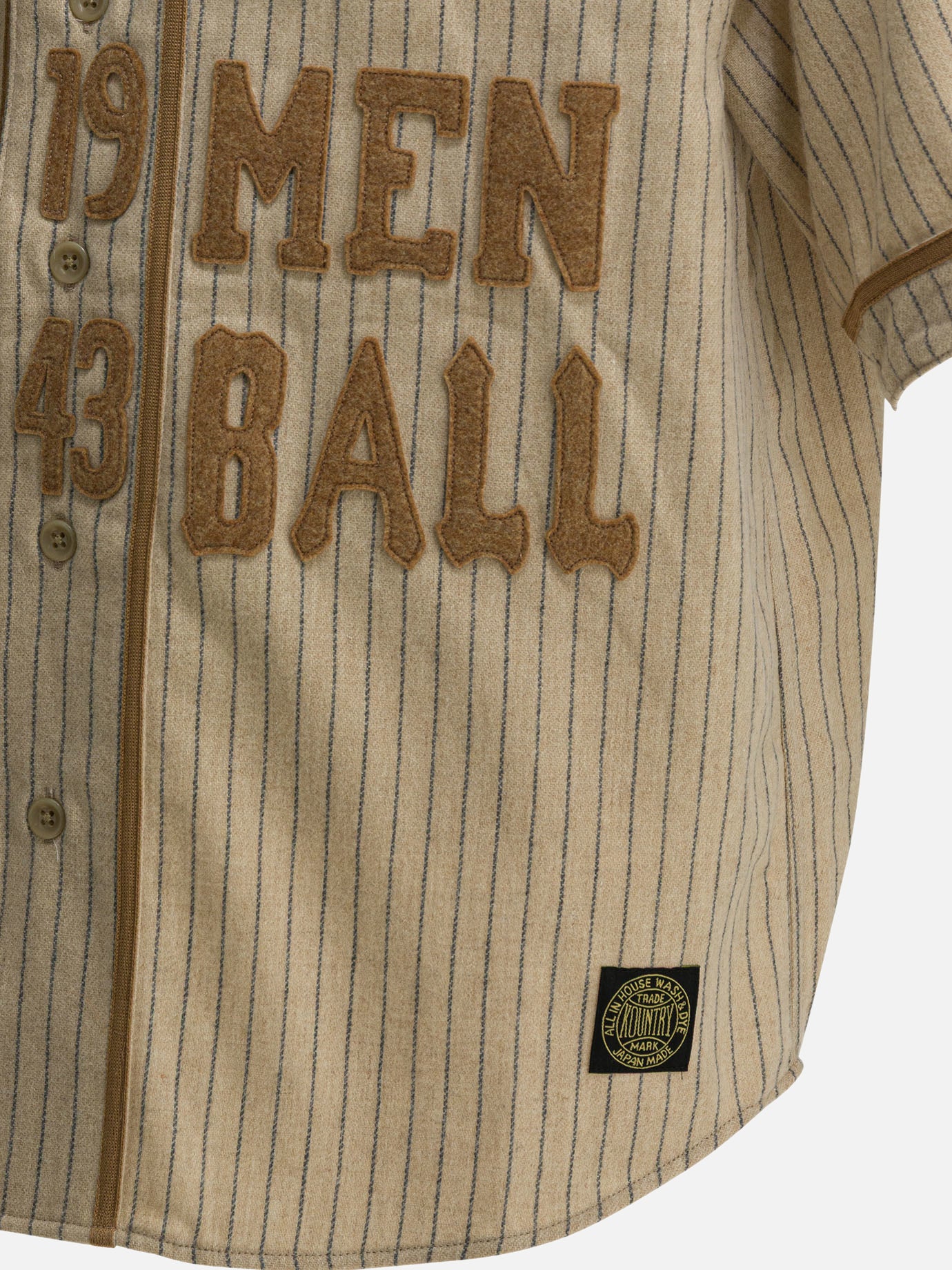 Camicie casual Striped Beige - KAPITAL Uomo | PDP | VIETTI Online Store | Zoom-Modal_4
