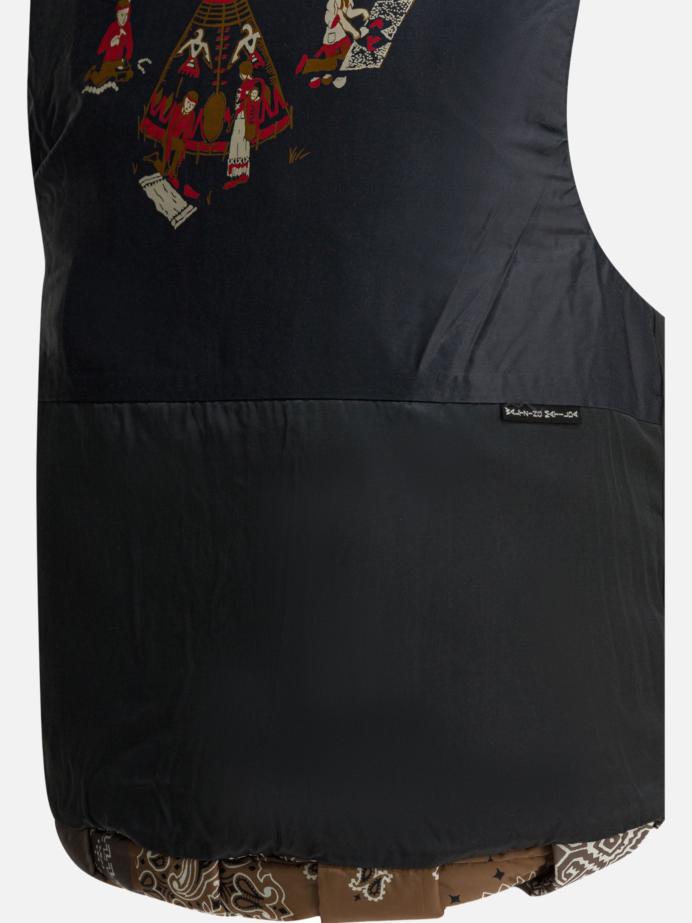 Vest jackets Graphics Brown - KAPITAL Men | PDP | VIETTI Online Store | Zoom-Modal_6