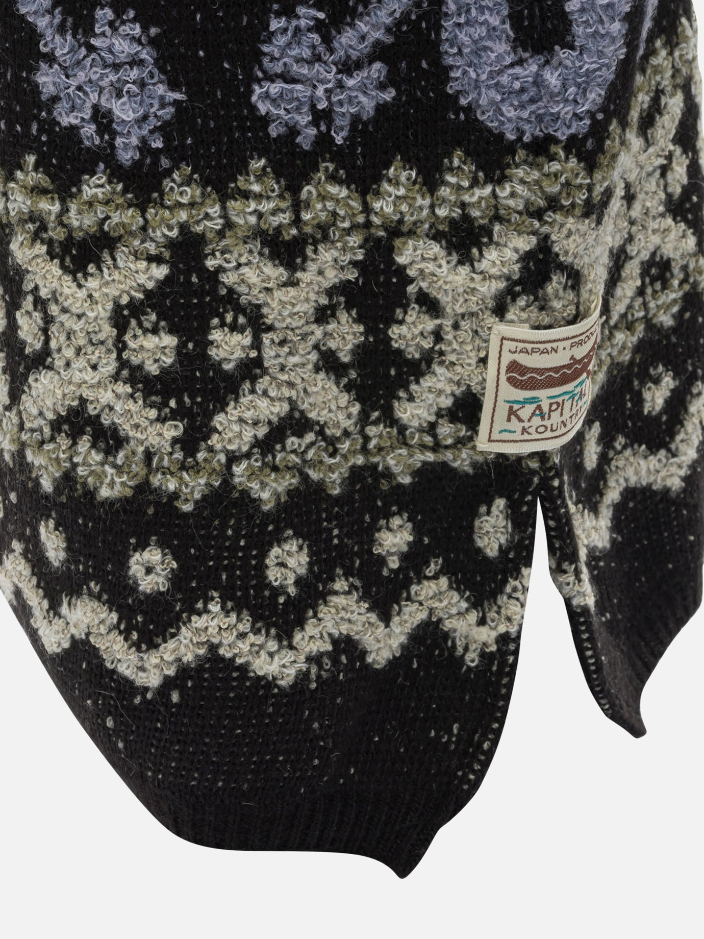 Balaclava 100% wool Black - KAPITAL Men | PDP | VIETTI Online Store | Zoom-Modal_4