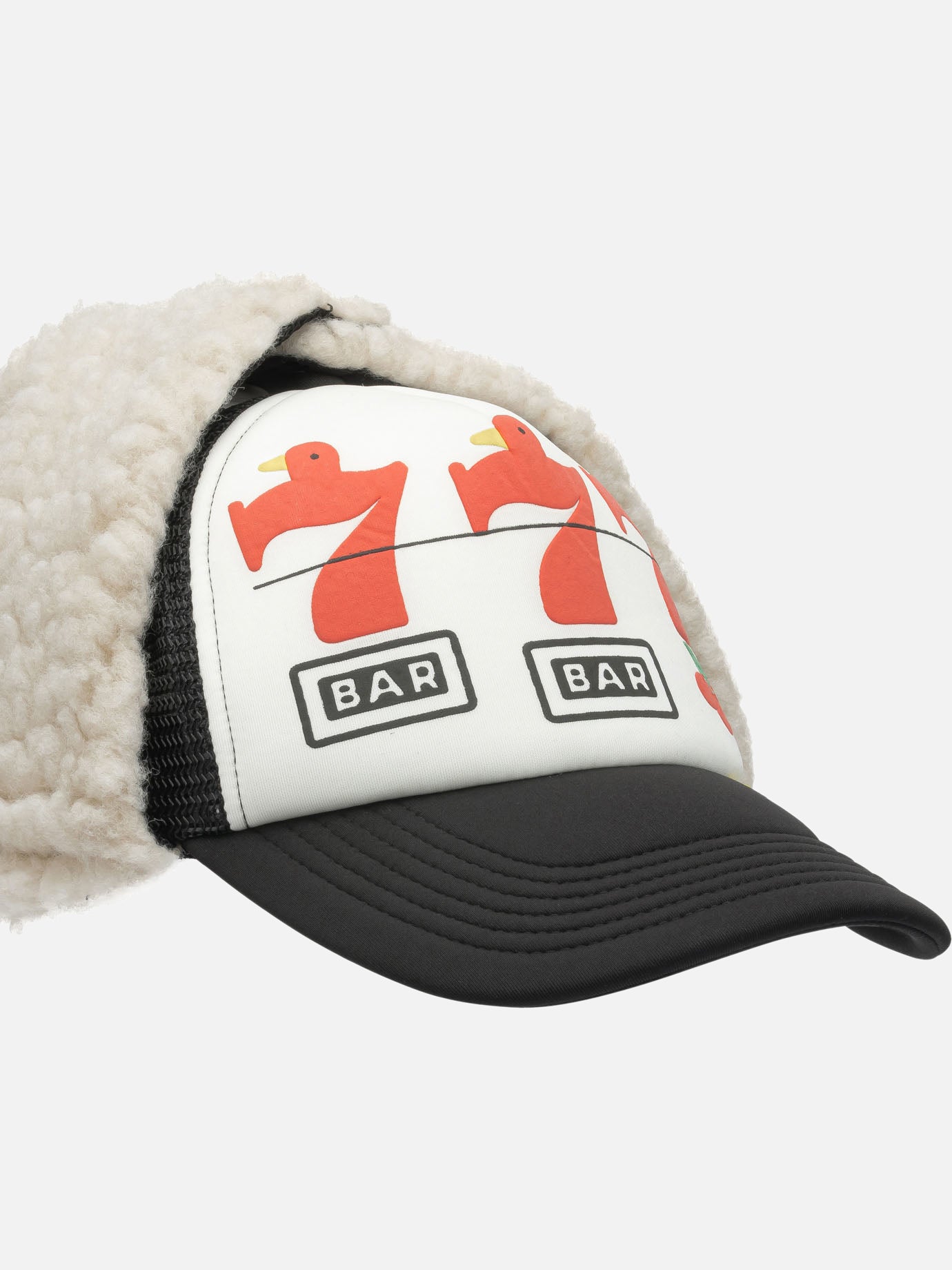 Trucker caps 80% cotton - 20% polyester7 Black - KAPITAL Men | PDP | VIETTI Online Store | Zoom-Modal_4