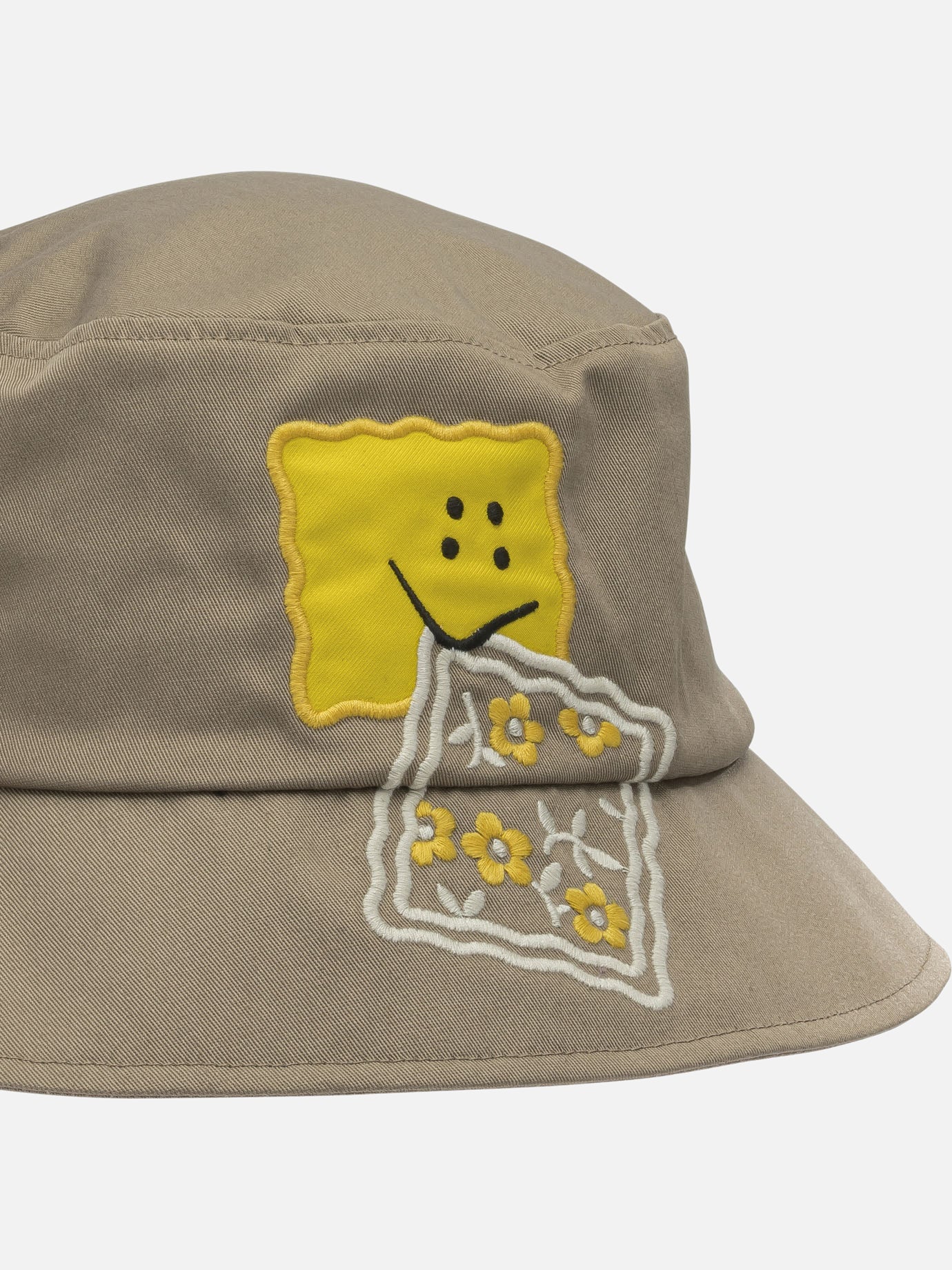 Bucket hats 100% cotton Beige - KAPITAL Men | PDP | VIETTI Online Store | Zoom-Modal_4