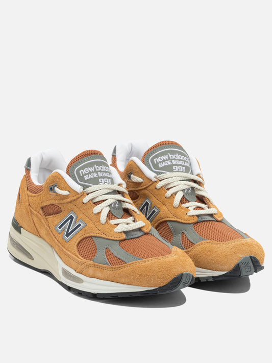 Sneaker basse 100% suede - 100% rubber Arancione - New Balance Uomo | PLP | VIETTI Online Store | 2
