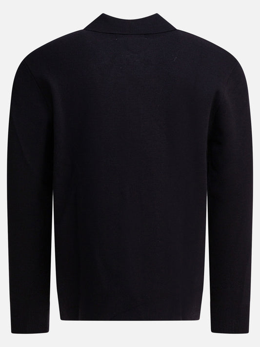 Polo sweater Solid colour Blue - NN.07 Men | PLP | VIETTI Online Store | 2