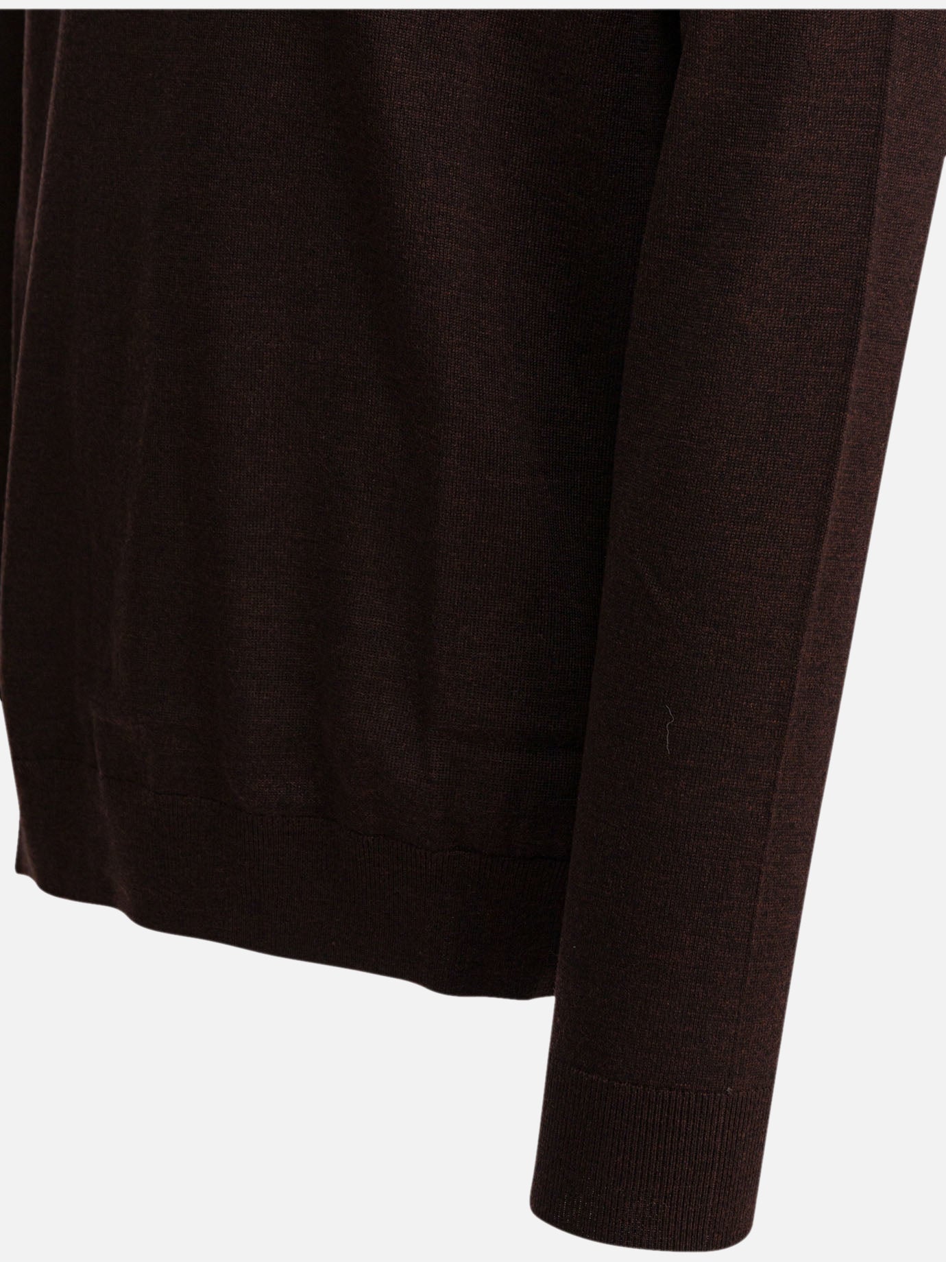 Polo sweater Solid colour Brown - NN.07 Men | PDP | VIETTI Online Store | Zoom-Modal_4