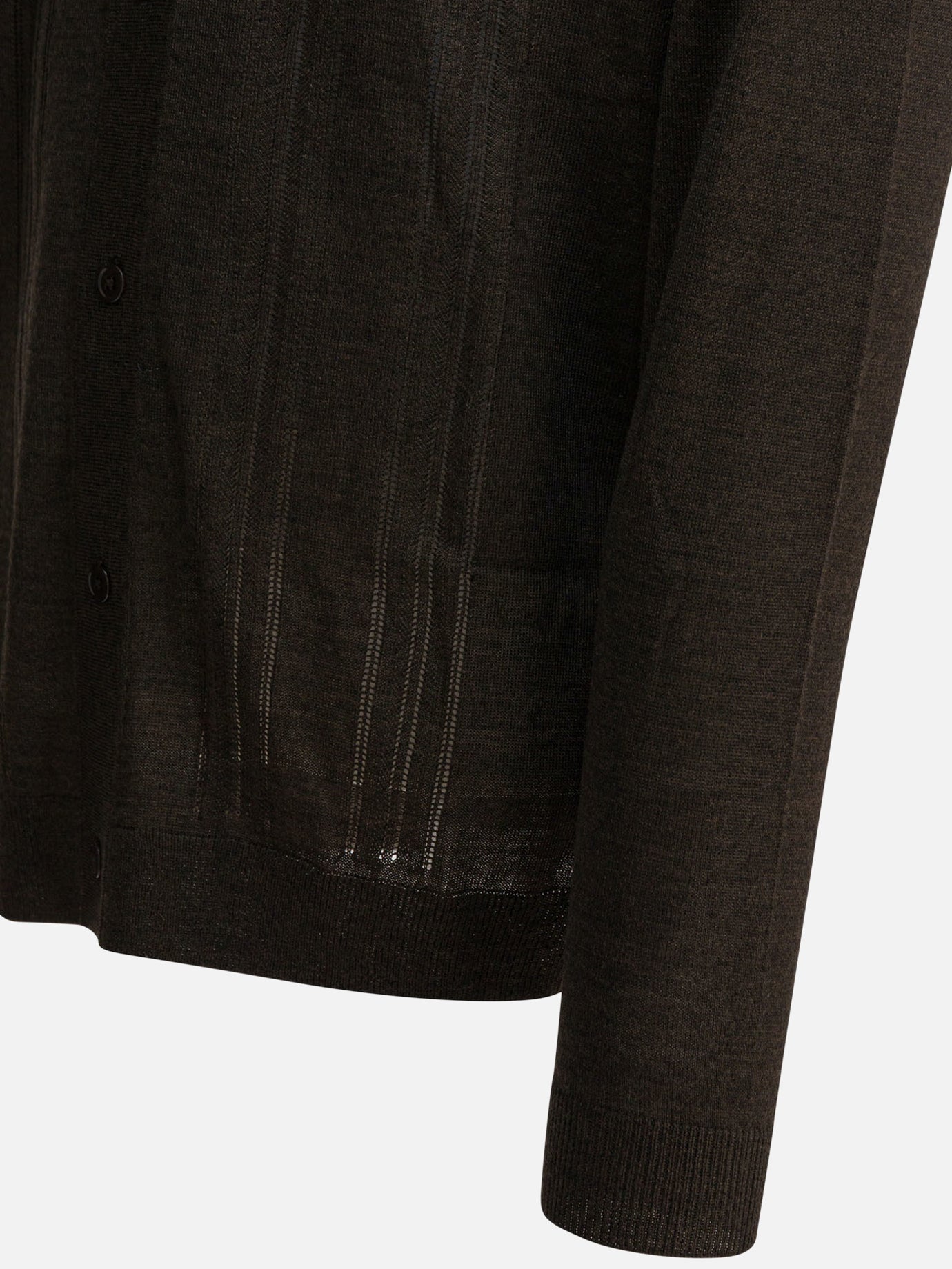 Cardigans Textured knit Brown - NN.07 Men | PDP | VIETTI Online Store | Zoom-Modal_4
