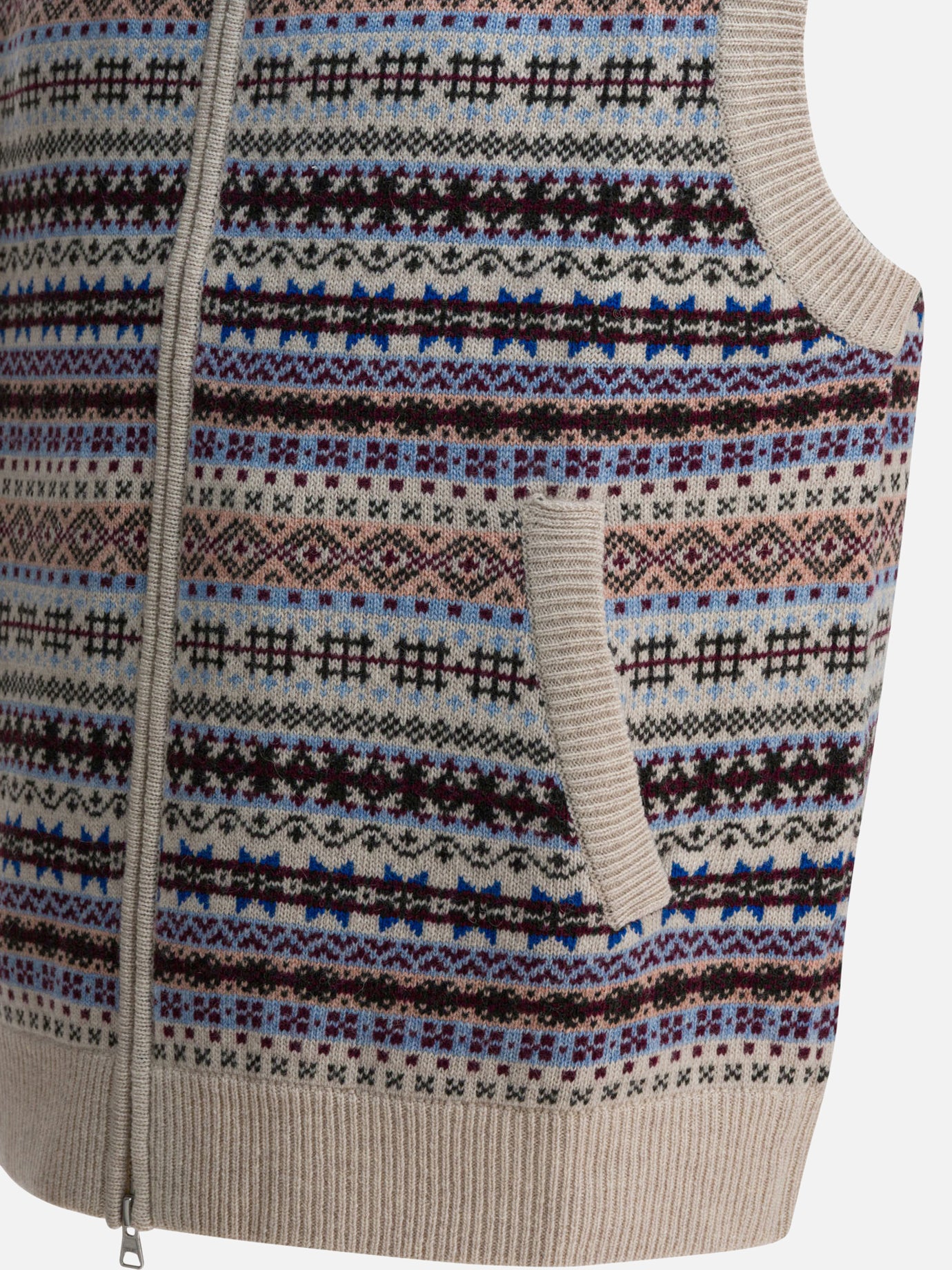 Vests Textured knit Beige - NN.07 Men | PDP | VIETTI Online Store | Zoom-Modal_4