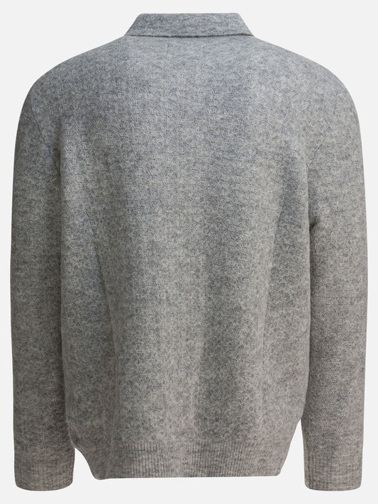 Polo sweater Solid colour Grey - NN.07 Men | PLP | VIETTI Online Store | 2