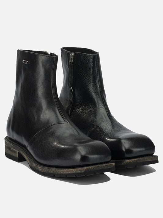 Zipped boots 100% calf leather - 100% rubber Black - Our Legacy Men | PLP | VIETTI Online Store | 2