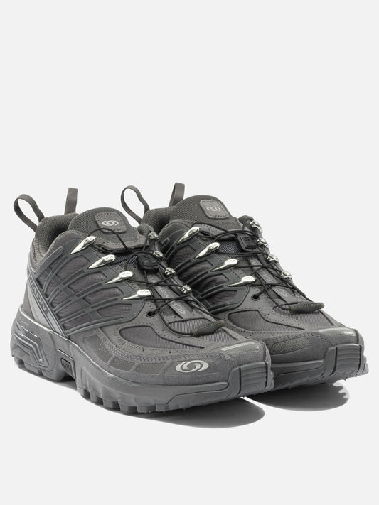 Low top sneakers 100% fabric - 100% rubber Grey - Salomon Men | PLP | VIETTI Online Store | 2