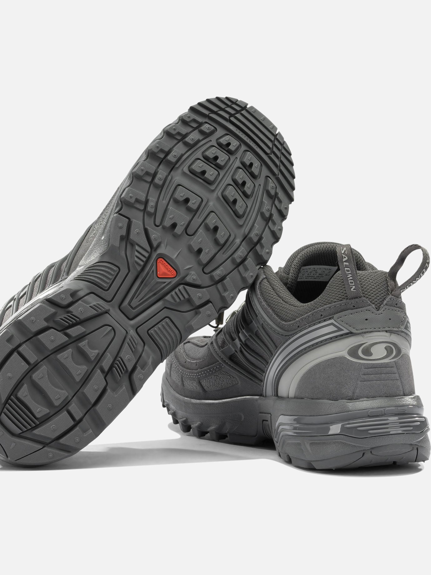 Low top sneakers 100% fabric - 100% rubber Grey - Salomon Men | PDP | VIETTI Online Store | Zoom-Modal_5