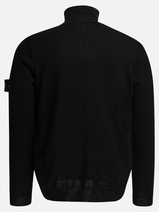 Turtleneck sweaters Logo Black - Stone Island Men | PLP | VIETTI Online Store | 2
