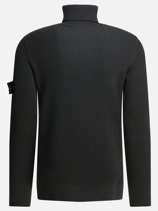 Turtleneck sweaters Logo Grey - Stone Island Men | PLP | VIETTI Online Store | 2