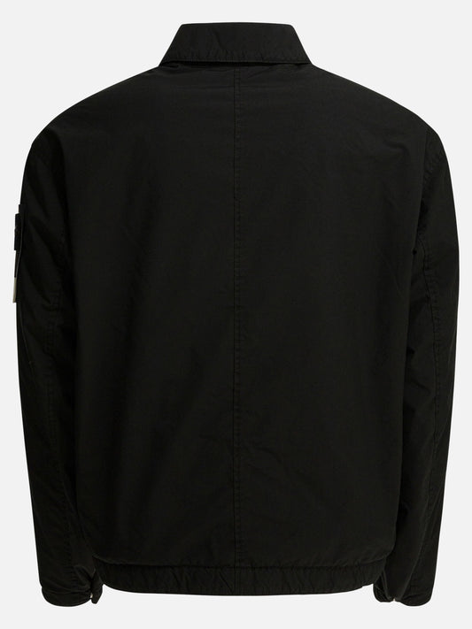 Raincoats & Trench coats Logo Black - Stone Island Men | PLP | VIETTI Online Store | 2
