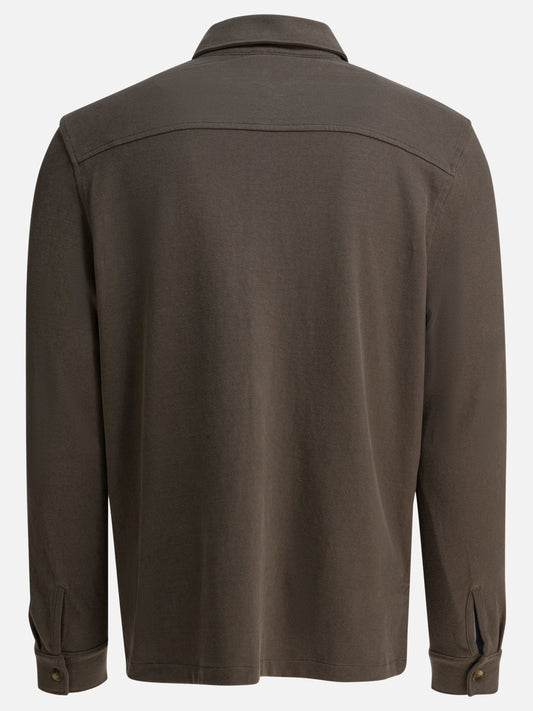 Giacche overshirt Solid colour Marrone - Vince Uomo | PLP | VIETTI Online Store | 2