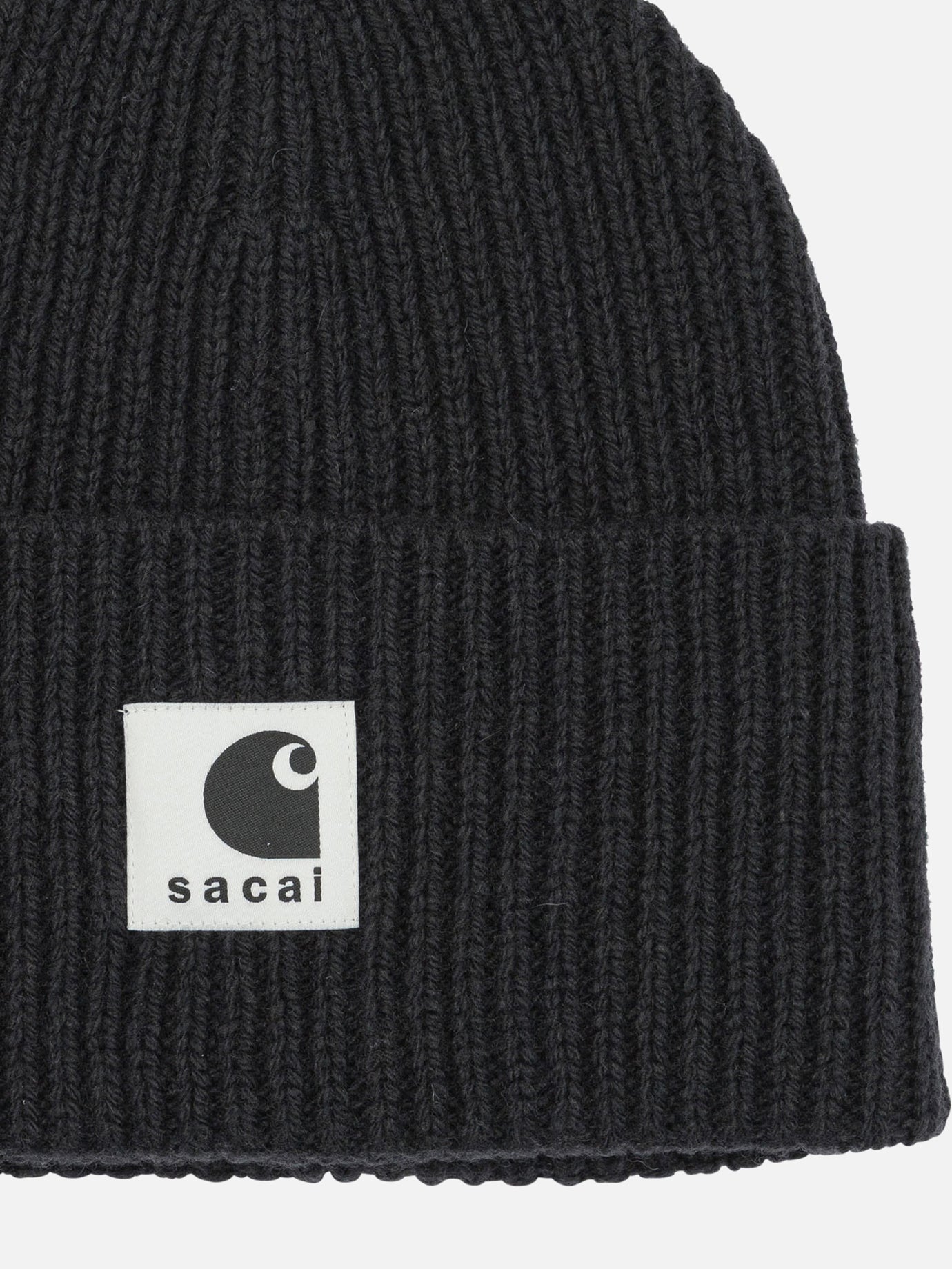 Beanies Logo Black - Sacai Men | PDP | VIETTI Online Store | Zoom-Modal_3