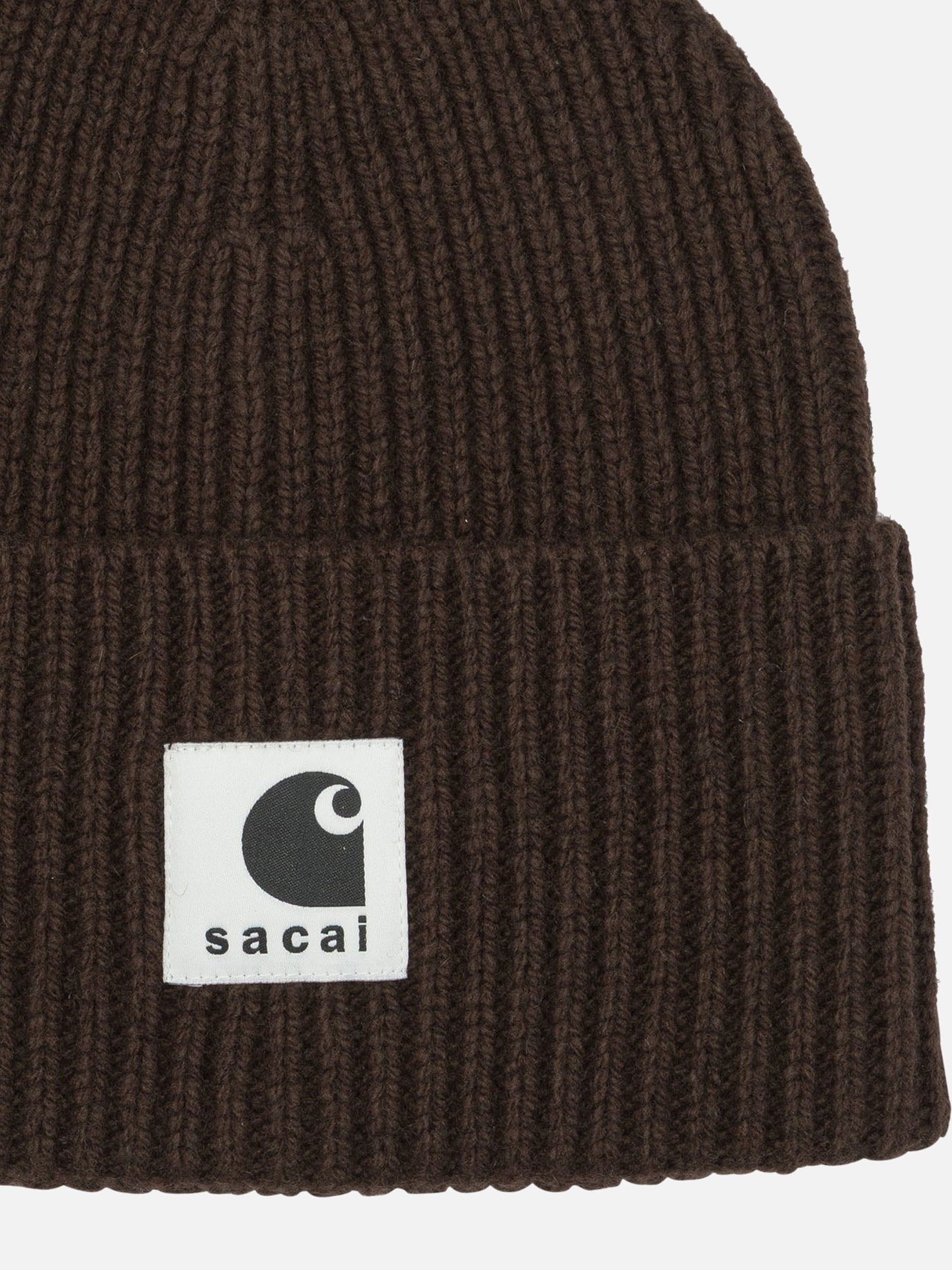 Beanies Logo Brown - Sacai Men | PDP | VIETTI Online Store | Zoom-Modal_3